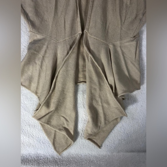 Banana Republic Cardigan Short Sleeve Open Front Waterfall Sz Xs - Picture 3 of 10